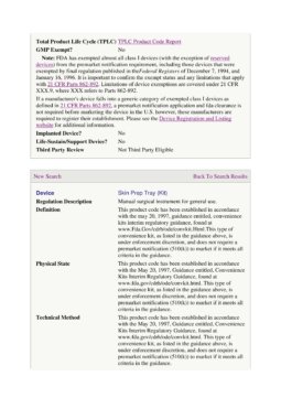 Dermatome surgical grafting instruments FDA classification 3