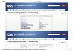 FDA registration regenera 1